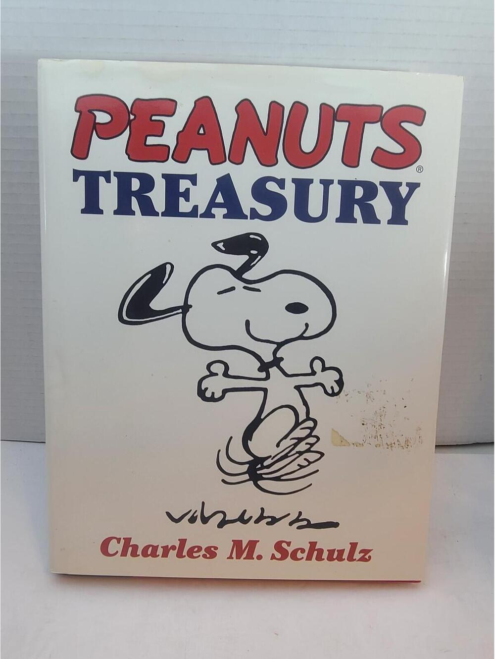 Peanuts Treasury by Charles Schulz Hardcover Book Snoopy Comic Strips
